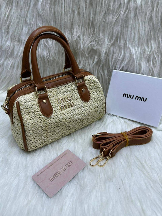 Sac Miu Miu En Raphia