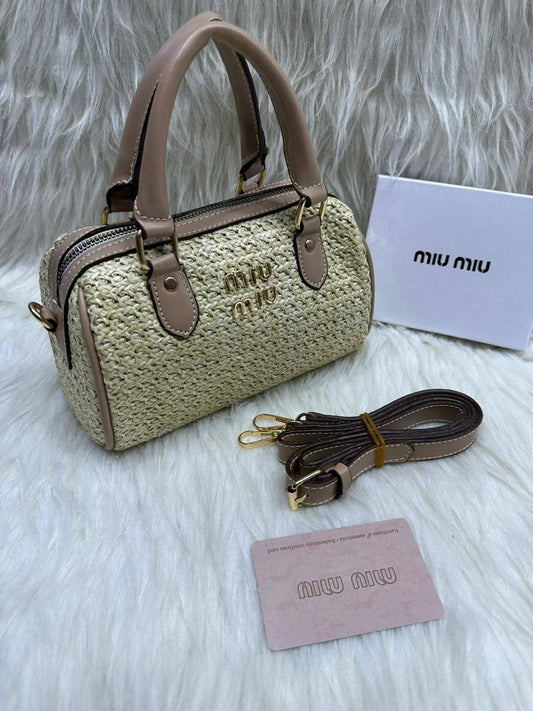 Sac Miu Miu En Raphia