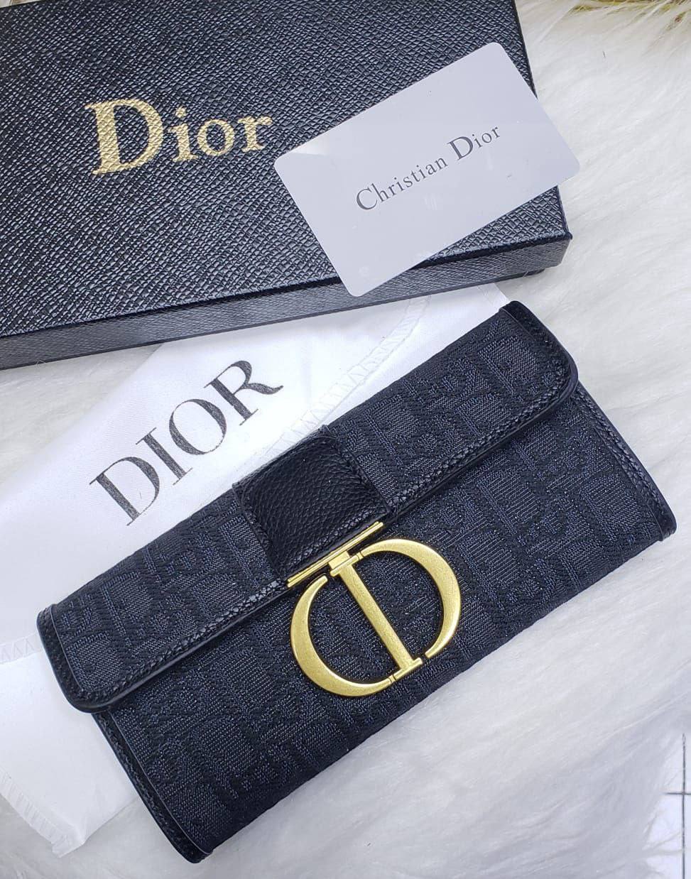 Dior 30 Montaigne Cloth Clutch
