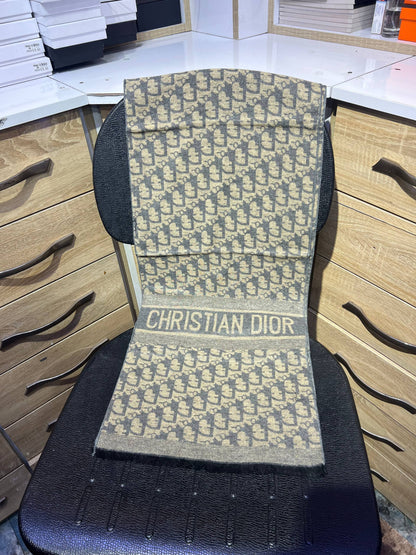 Écharpe Dior Oblique Natte
